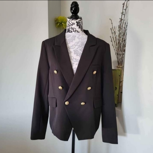 A.Z.I NEW YORK Valentine Sequined Heart Blazer NEW Women’s Sz Lrg - Picture 2 of 9